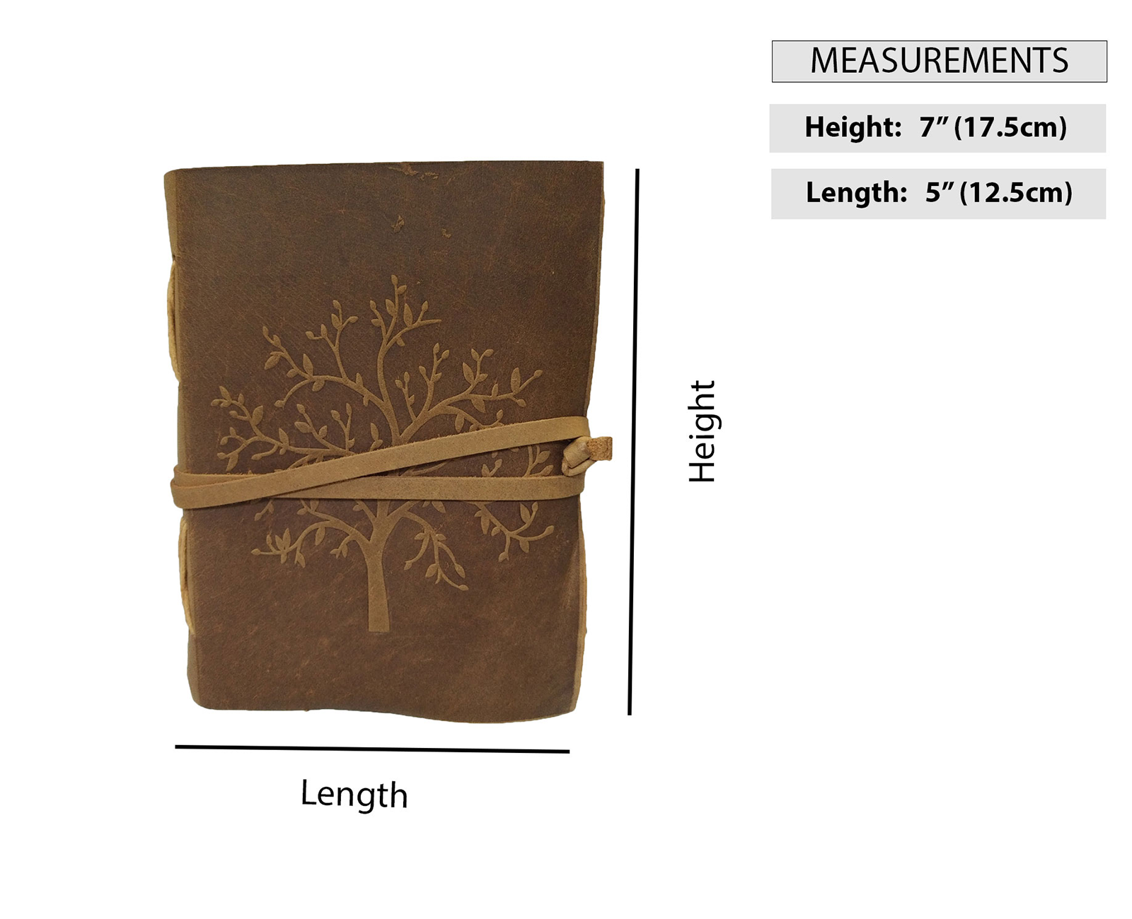 Genuine Leather Tree Of life Diary Handmade Journal Gift  Blank Notebook